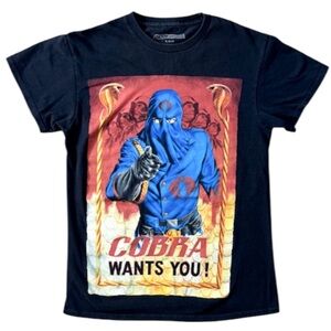 Cobra Wants You 2017 G.I. Joe T-shirt Men’s Size (S)